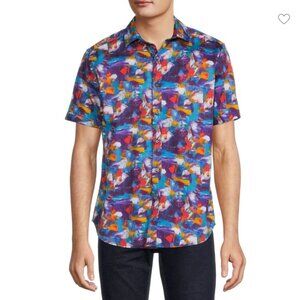 NWT - Robert Graham - Classic Fit Mayfield Print Shirt - Size: Medium